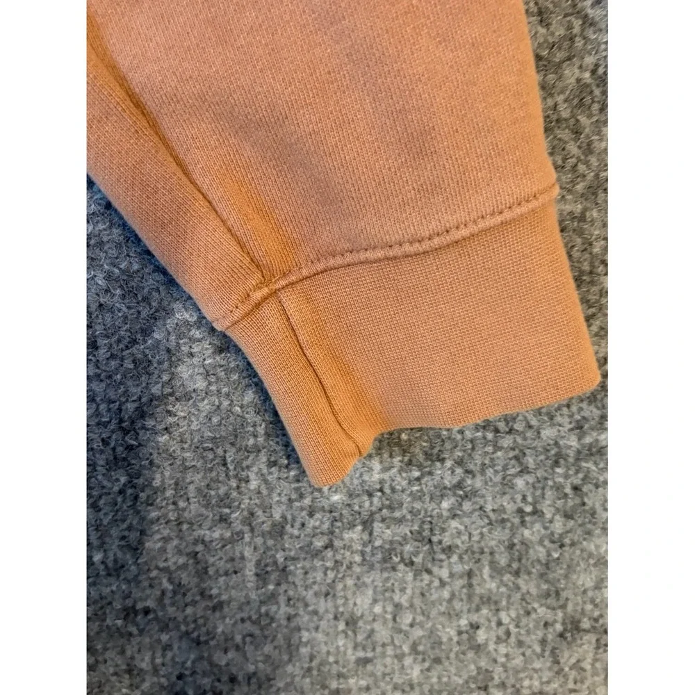 Jordan Flight Hoodie Mens Medium Orange DA9816-256 Essentials Sweatshirt